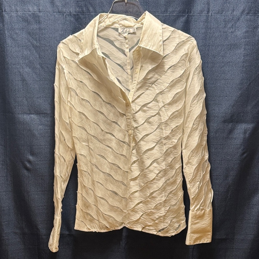 Elegant White Button Down Shirt